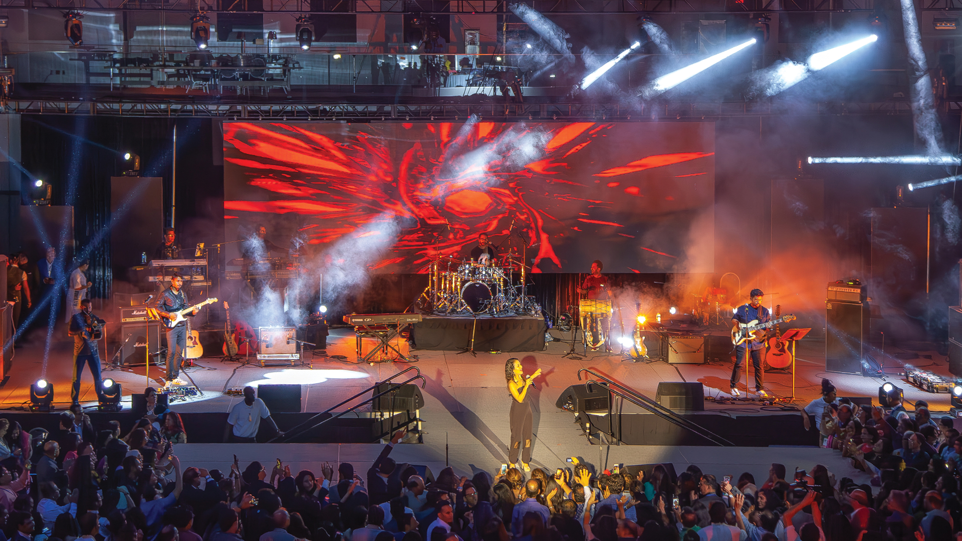 LED Panels That Created Optical Chaos